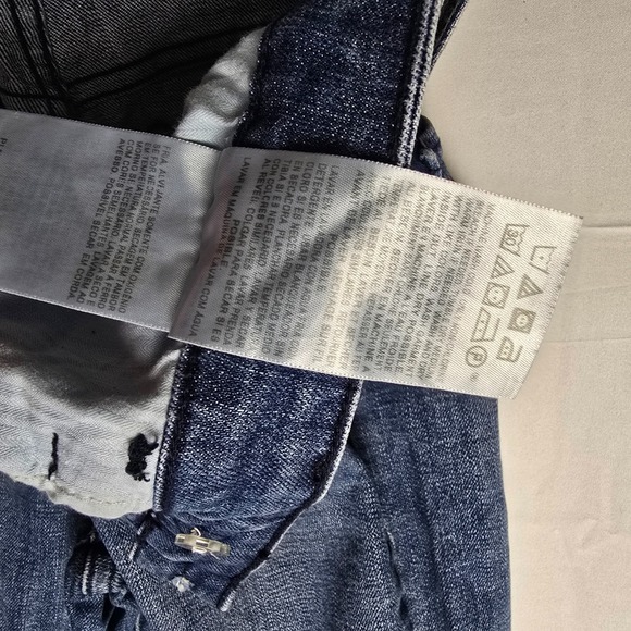 Levi's Mid Rise Skinny Boot Jeans Size‎ 8M Blue Denim Light Wear - Picture 9 of 16